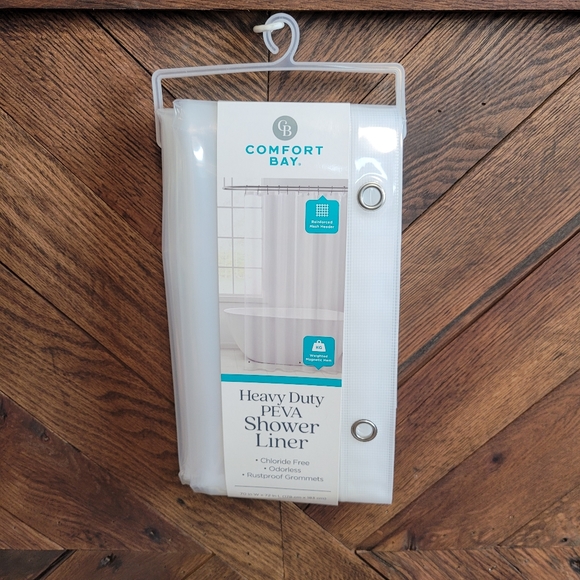 Comfort Bay Bath Comfort Bay Heavy Duty Clear Shower Liner Poshmark